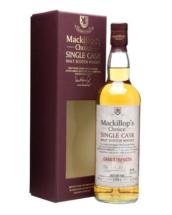 Highland Park 1991 10 años Cask #8091 Mackillop's Choice