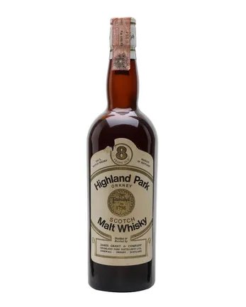 Highland Park 8 años Bottled 1960s