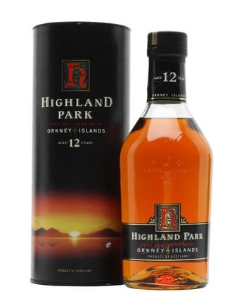 Highland Park 12 años (old bottle shape)