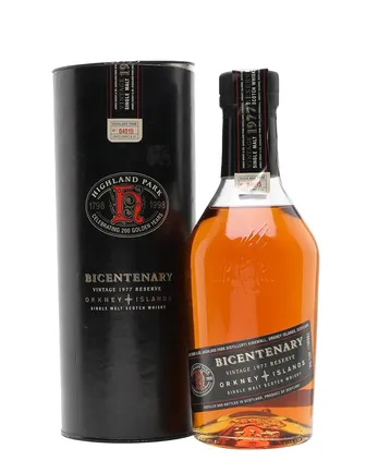 Highland Park 1977 21 años Bicentenary