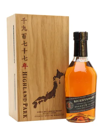 Highland Park 1977 21 años Bicentenary Repatriation