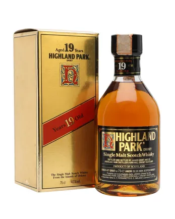 Highland Park 19 años Black Label 1980's