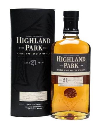 Highland Park 21 años (travel retail)