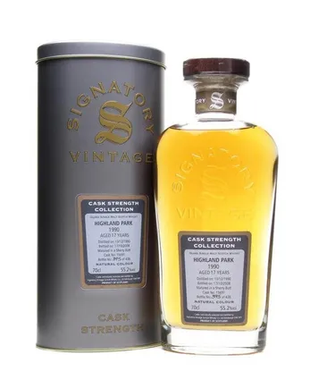 Highland Park 1990 17 años Sherry Cask Signatory