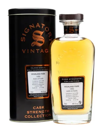 Highland Park 1990 20 años Cask #15693 Signatory Cask Strength Collection