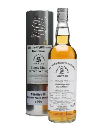 Highland Park 1991 20 años Cask #15118 Signatory Un-Chillfiltered Collection