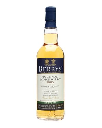 Imperial 1995 17 años Cask #50075 Berry Bros & Rudd