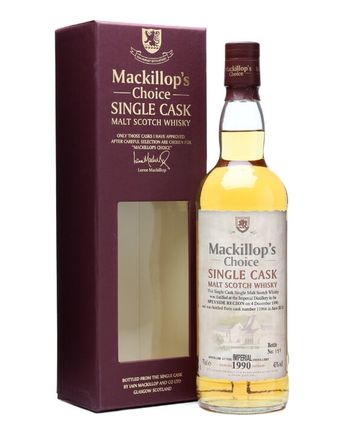 Imperial 1990 19 años Cask #11966 Mackillop's