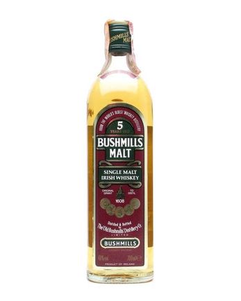 Bushmills 5 años Bottled 1990's