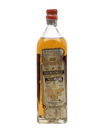 Old Bushmills 9 años Bottled 1960s