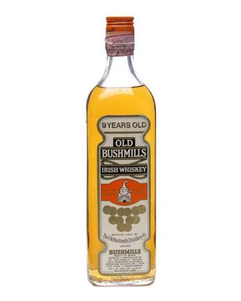 Old Bushmills 9 años Bottled 1970's