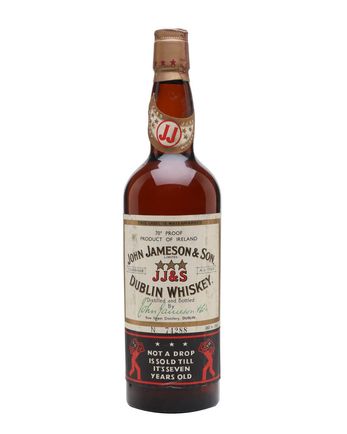 Jameson 7 años Bottled 1960's