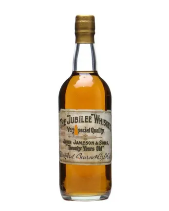 The Jubilee Whisky 20 años J Jameson Bottled 1950s