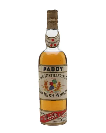 Paddy 10 años Bottled 1970s