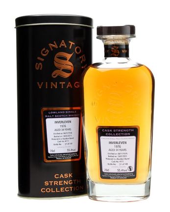 Inverleven 1976 34 años Cask #4111 Signatory