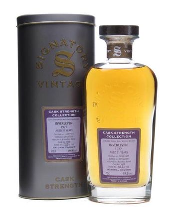 Inverleven 1977 31 años Signatory Cask Strength Collection