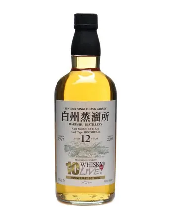 Hakushu 1997 12 años Whisky Live 10th Anniversary