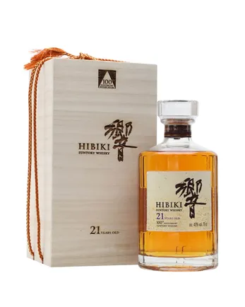 Hibiki 21 años Mizunara 100th Anniversary