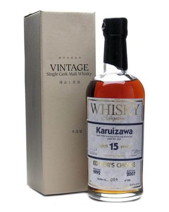 Karuizawa 1992 15 años Sherry Butt 3434 Whisky Mag