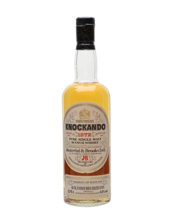 Knockando 1972 Bottled 1983