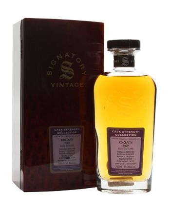 Kinclaith 1969 35 años Cask #301446 Signatory