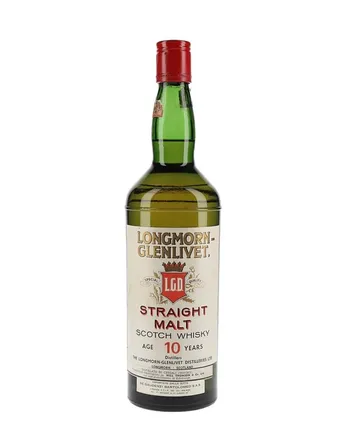 Longmorn Glenlivet 10 años Straight Malt Bottled 1980s