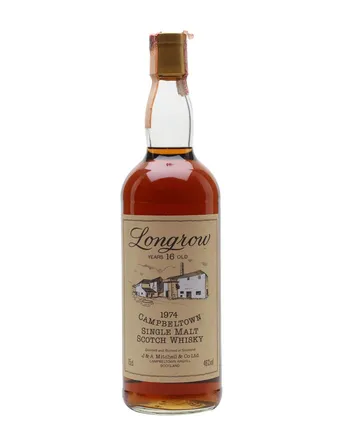 Longrow 1974 16 años Sherry Cask Cork
