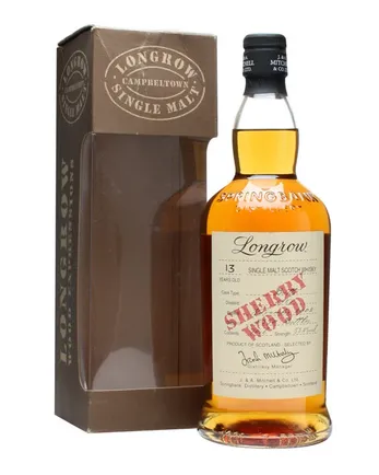 Longrow 1989 13 años Sherry Wood