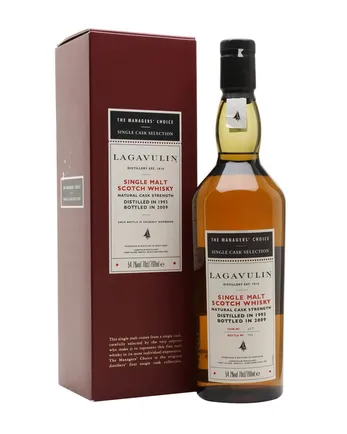 Lagavulin 1993 15 años Managers Choice Sherry Cask