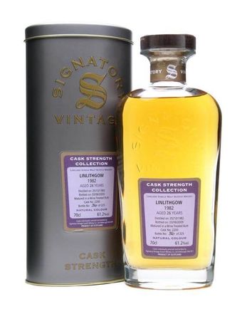 Linlithgow 1982 26 años Wine Treated Butt Signatory
