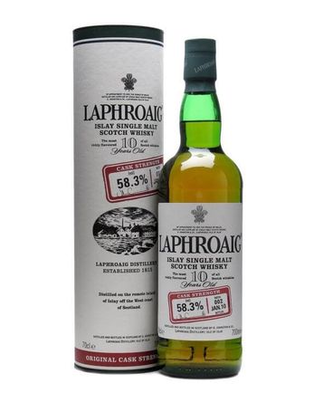 Laphroaig 10 años Cask Strength Batch 002 Bottled 2010