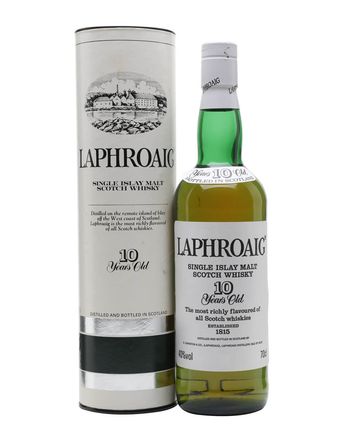 Laphroaig 10 años Bottled 1990s Pre Royal Warrant