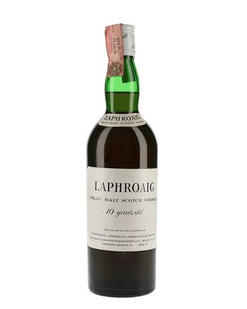Laphroaig 10 años Bottled 1980s Bonfanti