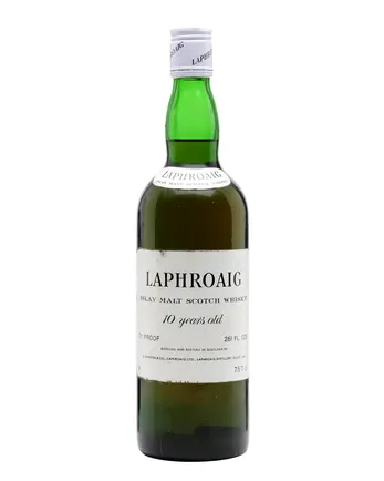 Laphroaig 10 años Bottled 1970s 75cl