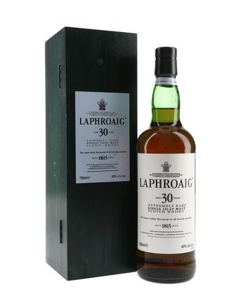Laphroaig 30 años Wooden Box
