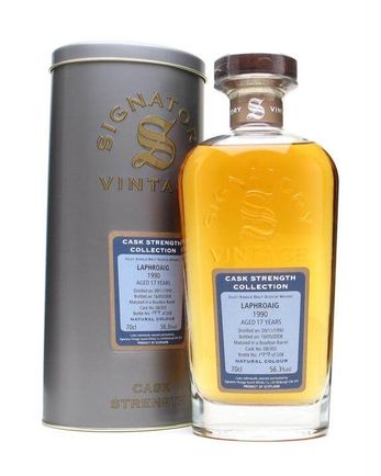 Laphroaig 1990 17 años Bourbon Cask Signatory