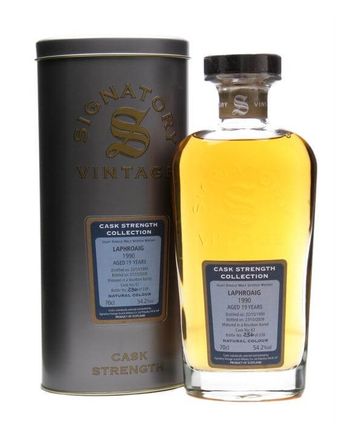 Laphroaig 1990 19 años Bourbon Barrel #67 Signatory