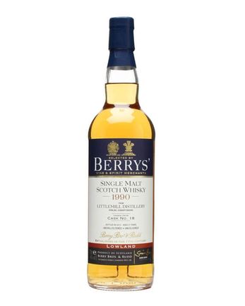 Littlemill 1990 21 años Cask #18 Berry Bros & Rudd