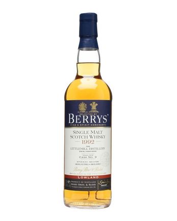 Littlemill 1992 20 años Cask #9 Berry Bros & Rudd