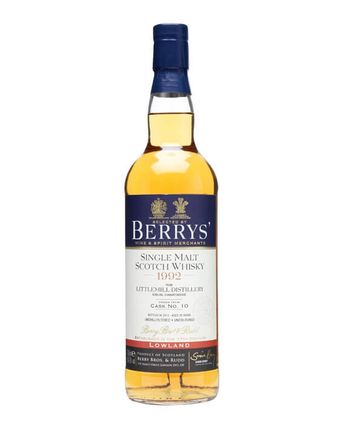 Littlemill 1992 20 años Cask #10 Berry Bros Berry Bros & Rudd