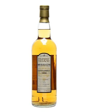 Littlemill 1990 18 años Bourbon Cask Murray McDavid Mission