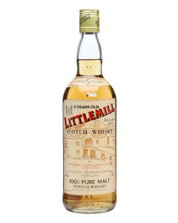 Littlemill 5 años Bottled 1970s Tall