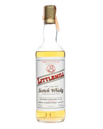 Littlemill 12 años Full Proof Bottled 1980s