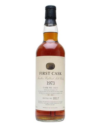 Macallan 1973 20 años Sherry Cask First Cask