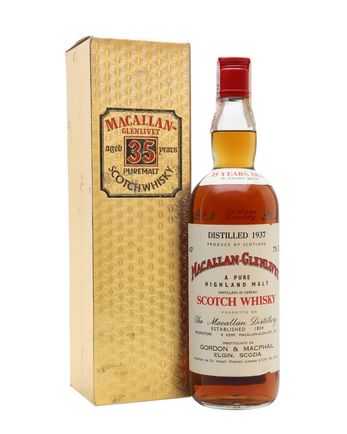 Macallan Glenlivet 1937 35 años Sherry Cask Gordon & Macphail
