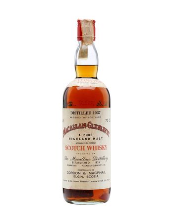 Macallan Glenlivet 1937 37 años Sherry Cask Gordon & Macphail