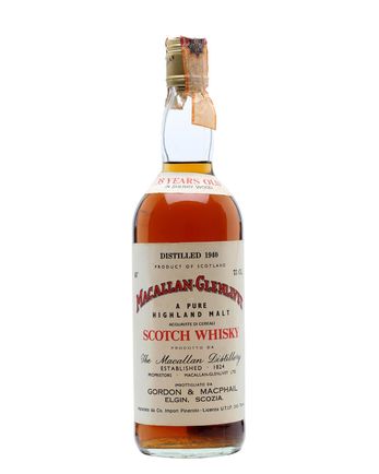 Macallan Glenlivet 1940 35 años Sherrywood Gordon & Macphail