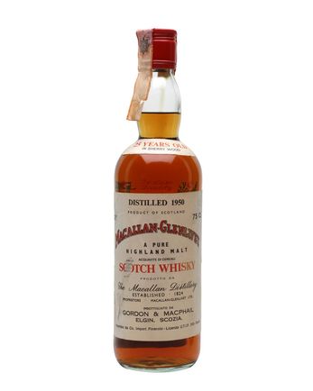 Macallan Glenlivet 1950 25 años Gordon & Macphail