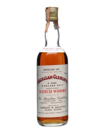Macallan 1952 25 años Gordon & Macphail
