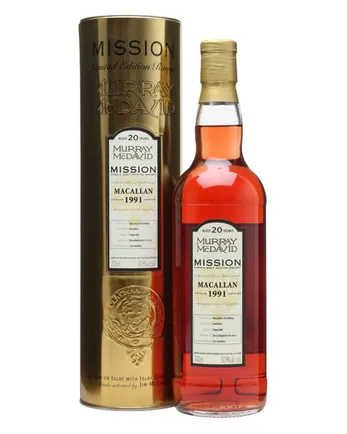 Macallan 1991 20 años Murray McDavid Mission